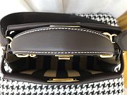FENDI PEEKABOO ISEEU MEDIUM BLACK LEATHER 8BN321 SIZE 33 CM - 3