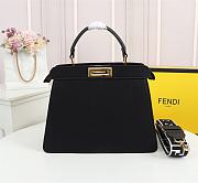 FENDI SARAH COLEMAN LIMITED EDTION PEEKABOO ISEEU BLACK 8BN321 SIZE 33 CM - 5