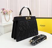 FENDI SARAH COLEMAN LIMITED EDTION PEEKABOO ISEEU BLACK 8BN321 SIZE 33 CM - 4