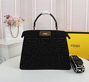 FENDI SARAH COLEMAN LIMITED EDTION PEEKABOO ISEEU BLACK 8BN321 SIZE 33 CM - 3