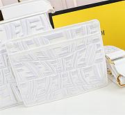 FENDI SARAH COLEMAN LIMITED EDTION PEEKABOO ISEEU WHITE 8BN321 SIZE 33 CM - 5