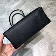 BALENCIAGA SHOPPING XXS TOTE BAG BLACK 597858 SIZE 19 x 8 x 21.5 CM - 6