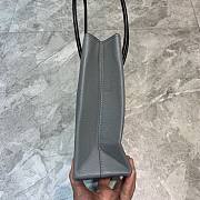 BALENCIAGA SHOPPING XXS TOTE BAG GRAY 597858 SIZE 19 x 8 x 21.5 CM - 6