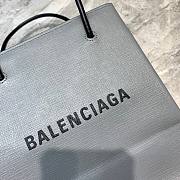 BALENCIAGA SHOPPING XXS TOTE BAG GRAY 597858 SIZE 19 x 8 x 21.5 CM - 2