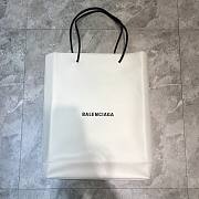 BALENCIAGA SHOPPING TOTE BAG M WHITE 482545 SIZE 32 x 10 x 43 CM - 1
