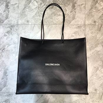 BALENCIAGA SHOPPING TOTE BAG L BLACK 482543 SIZE 55 x 13 x 45 CM
