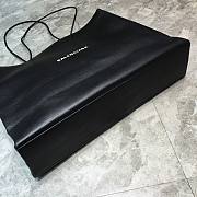 BALENCIAGA SHOPPING TOTE BAG L BLACK 482543 SIZE 55 x 13 x 45 CM - 4