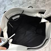 BALENCIAGA SHOPPING TOTE BAG L WHITE 482543 SIZE 55 x 13 x 45 CM - 6