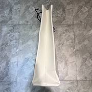 BALENCIAGA SHOPPING TOTE BAG L WHITE 482543 SIZE 55 x 13 x 45 CM - 3