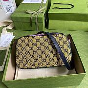 GUCCI GG MARMONT MULTICOLOR 1 CANVAS SMALL SHOULDER BAG 447632 SIZE 24 CM - 4