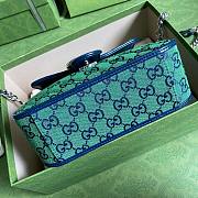 GUCCI GG MARMONT GREEN MINI TOP HANDLE BAG 583571 SIZE 20 CM - 3