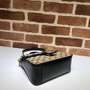 GUCCI GG MARMONT BEIGE MINI TOP HANDLE BAG 583571 SIZE 20 CM - 6