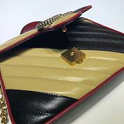 GUCCI GG MARMONT BLACK & YELLOW MINI TOP HANDLE BAG 583571 SIZE 20 CM - 5
