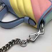 GUCCI GG MARMONT PASTEL COLOR MINI TOP HANDLE BAG 583571 SIZE 20 CM - 6
