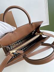 BURBERRY MINI VINTAGE TITLE BAG BEIGE 80252661 SIZE 26 CM - 3
