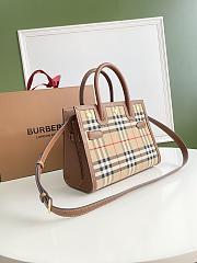 BURBERRY MINI VINTAGE TITLE BAG BEIGE 80252661 SIZE 26 CM - 2