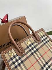 BURBERRY MINI VINTAGE TITLE BAG BEIGE 80252661 SIZE 26 CM - 4