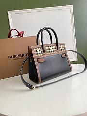 BURBERRY MINI VINTAGE TITLE BAG BLACK 80252661 SIZE 26 CM - 4