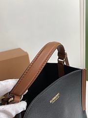 BURBERRY SMALL PEGGY BUCKET BAG BLACK 80268241 SIZE 21 x 16.5 x 25 CM - 2