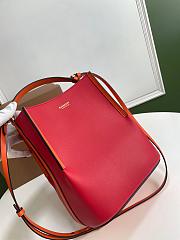 BURBERRY SMALL PEGGY BUCKET BAG RED 80268241 SIZE 21 x 16.5 x 25 CM - 2
