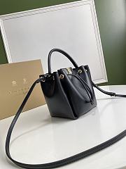 BURBERRY MONOGRAM BLACK BUCKET BAG 80265951 SIZE 16 x 15 x 17.5 CM - 5