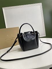 BURBERRY MONOGRAM BLACK BUCKET BAG 80265951 SIZE 16 x 15 x 17.5 CM - 6