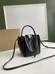 BURBERRY MONOGRAM BLACK BUCKET BAG 80265951 SIZE 16 x 15 x 17.5 CM - 2