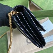 GUCCI JACKIE 1961 BLACK CHAIN WALLET 652681 SIZE 19 x 10 x 3.5 CM - 6