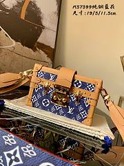LV SINCE 1854 PETITE MALLE BOX BAG M57399 SIZE 19 x 11.5 x 5 CM - 1