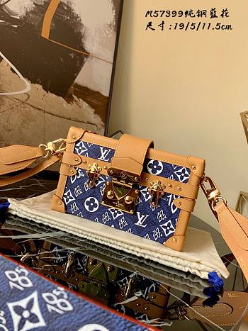 LV SINCE 1854 PETITE MALLE BOX BAG M57399 SIZE 19 x 11.5 x 5 CM