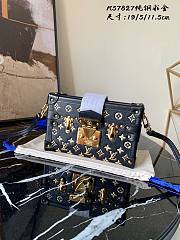 LV PETITE MALLE MONOGRAM BOX BAG M57827 SIZE 19 x 11.5 x 5 CM - 1