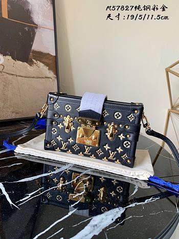 LV PETITE MALLE MONOGRAM BOX BAG M57827 SIZE 19 x 11.5 x 5 CM