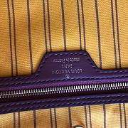 LV NEVERFUL MM WOVEN PINK/ORANGE M40993 SIZE 32 x 29 x 17 CM - 6