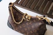 LV ODEON PM MONOGRAM BAG BLACK M45351 SIZE 27 x 19 x 10 CM - 6