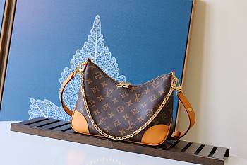 LV ODEON PM MONOGRAM BAG CARAMEL M45351 SIZE 27 x 19 x 10 CM