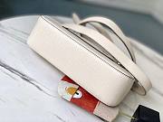 LV MARELLE EPI LEATHER WHITE M80688 SIZE 25 x 15 x 8 CM - 6