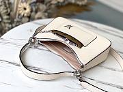 LV MARELLE EPI LEATHER WHITE M80688 SIZE 25 x 15 x 8 CM - 4