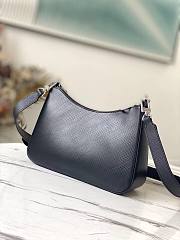LV MARELLE EPI LEATHER BLACK M80688 SIZE 25 x 15 x 8 CM - 2