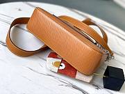 LV MARELLE EPI LEATHER BROWN M80688 SIZE 25 x 15 x 8 CM - 5