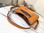 LV MARELLE EPI LEATHER BROWN M80688 SIZE 25 x 15 x 8 CM - 4