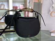 CHLOE KISS SMALL PURSE BLACK CHC21A SIZE 20 x 26 x 8 CM - 4