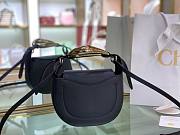 CHLOE KISS SMALL PURSE BLACK CHC21A SIZE 20 x 26 x 8 CM - 3