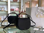 CHLOE KISS SMALL PURSE BLACK CHC21A SIZE 20 x 26 x 8 CM - 5
