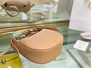CHLOE KISS SMALL PURSE BEIGE CHC21A SIZE 20 x 26 x 8 CM - 3
