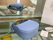 CHLOE KISS SMALL PURSE GENTLE BLUE CHC21A SIZE 20 x 26 x 8 CM - 2