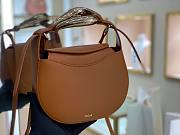 CHLOE KISS SMALL PURSE BROWN CHC21A SIZE 20 x 26 x 8 CM - 4