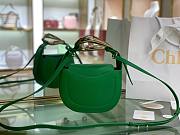 CHLOE KISS SMALL PURSE GREEN CHC21A SIZE 20 x 26 x 8 CM - 2