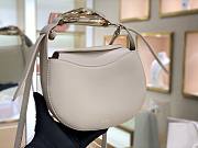 CHLOE KISS SMALL PURSE NATURAL WHITE CHC21A SIZE 20 x 26 x 8 CM - 4