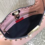 VALENTINO SMALL ROCKSTUD HOBO BAG VSF0NO SIZE 36 x 23 x 4 CM - 5