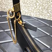 VALENTINO GARAVANI MINI VLOGO HOBO BLACK SIZE 20 x 5 x 12 CM - 3